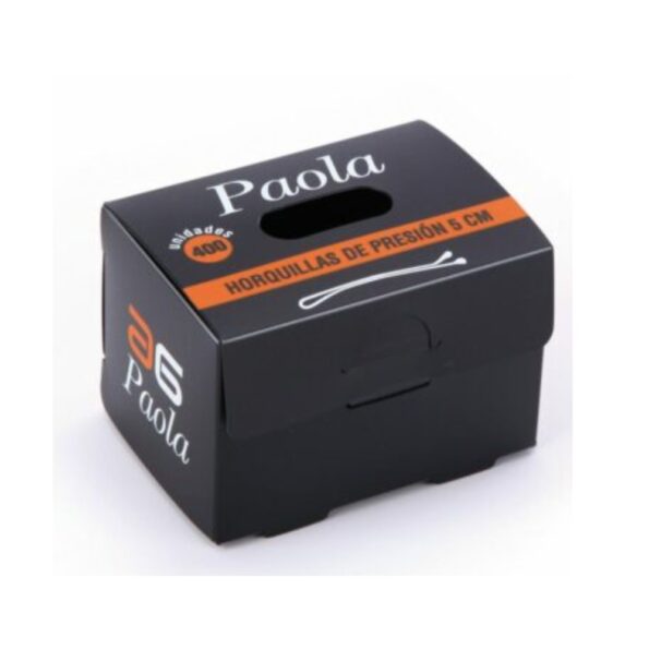Asuer Horquilla Negro Paola 5cm 400uds
